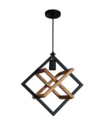 اویز ترکیب چوب و فلز کد G11