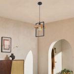 اویز ترکیب چوب و فلز G70