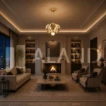 8421 نمای شب-قصر لوستر